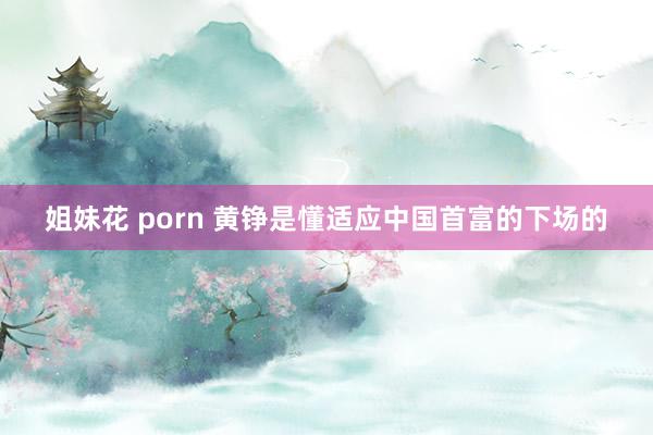 姐妹花 porn 黄铮是懂适应中国首富的下场的