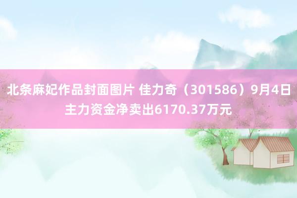 北条麻妃作品封面图片 佳力奇（301586）9月4日主力资金净卖出6170.37万元